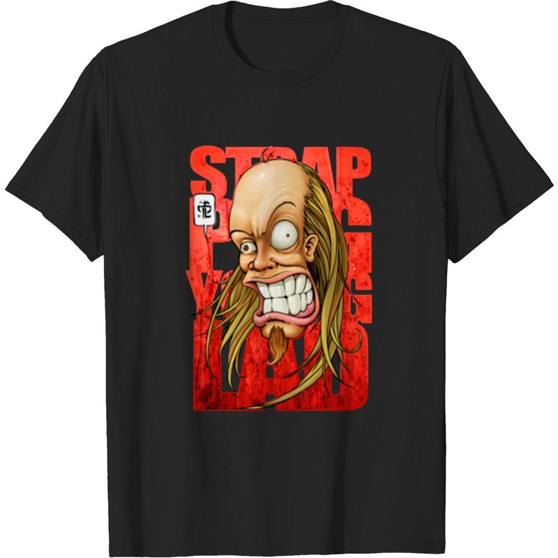 Strapping Young Lad Logo T-Shirt for Men — Mens T Shirts