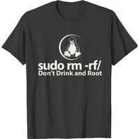 T-shirt Linux Administrateur Système Sudo Rm pour Hommes — T-shirts pour hommes