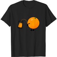T-shirt Art Graphique de Jus d'Orange Amusant pour Hommes — T-shirts pour hommes