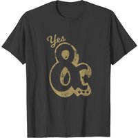 T-shirt Yes And Improv Comedy pour hommes