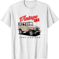 T-shirt Vintage Land Cruiser pour hommes