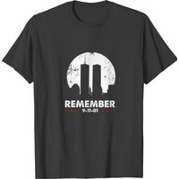 T-shirt patriotique Remember Twin Towers pour hommes — T-shirts pour hommes