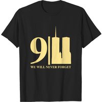 Patriot Day 9/11 Men's T-Shirt in Black