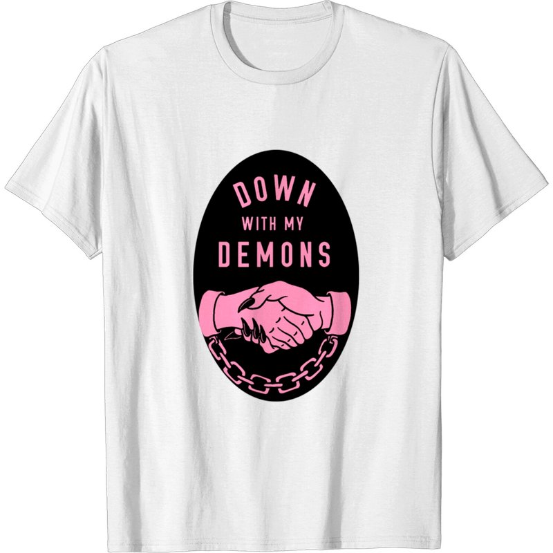T-shirt Homme Down With My Demons — T-shirts pour hommes