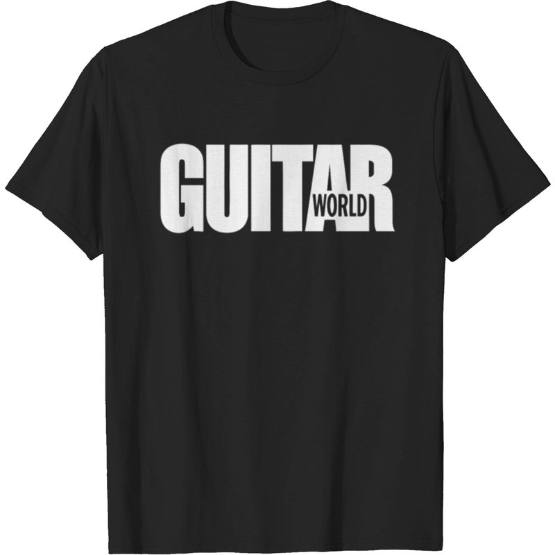 Guitar World Men's Black T-Shirt