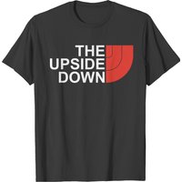 T-shirt The Upside Down Homme Unisexe Noir — T-shirts pour hommes