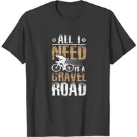 T-shirt Gravel Road Gravel Bike pour hommes