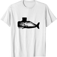 T-shirt pour hommes avec tatouage de cigare et haut-de-forme de baleine par American Apparel — T-shirts pour hommes