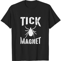T-shirt Tick Magnet pour hommes - Noir — T-shirts pour hommes