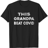 T-shirt Covid Survivor Papi a Battu Covid pour Hommes — T-shirts pour hommes