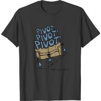 T-shirt Pivot Pivot Friend Work pour hommes en noir — T-shirts pour hommes