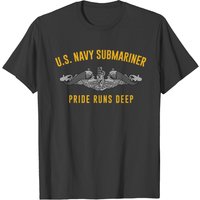 T-shirt US Navy Submariner Pride Runs Deep pour hommes — T-shirts pour hommes