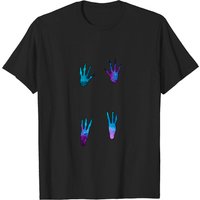 T-shirt Galactic Guinea Pig Paw Prints pour hommes — T-shirts pour hommes