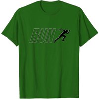 T-shirt Run pour hommes - Design humoristique