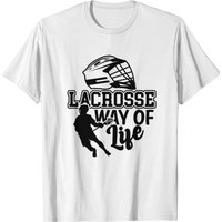 T-shirt Lacrosse A Way Of Life pour hommes en royal