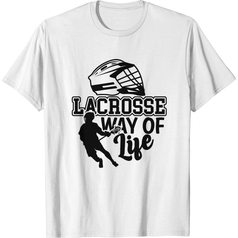 Lacrosse A Way Of Life Men's T-Shirt in Royal — Mens T Shirts