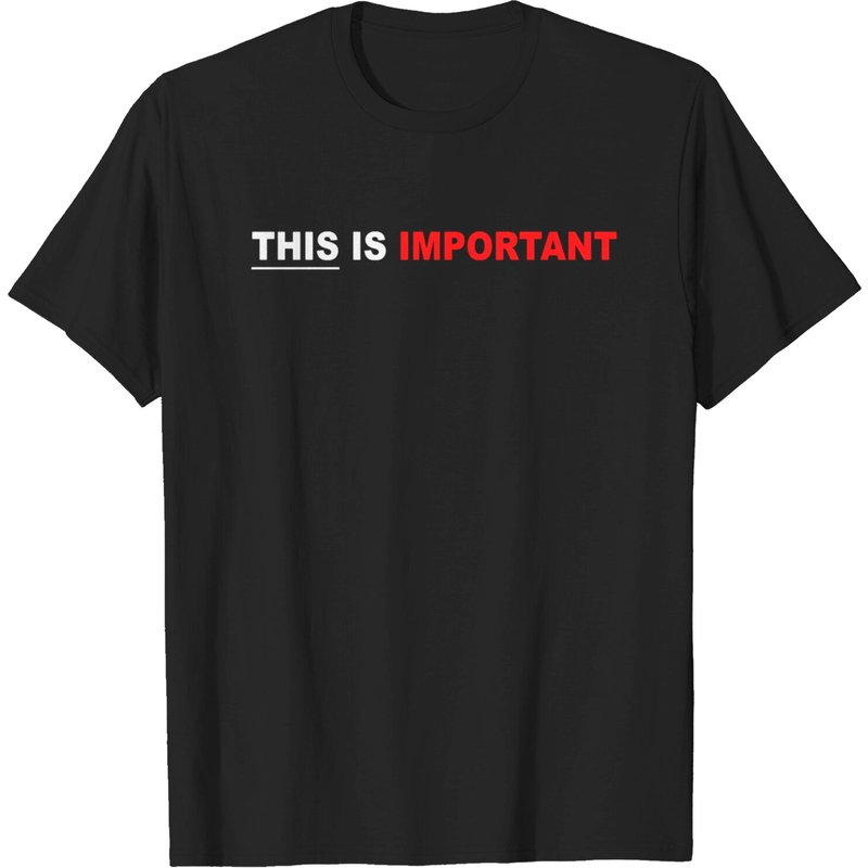 This Is Important Podcast Men's T-Shirt — Mens T Shirts