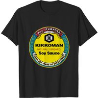 Kikkoman Soy Sauce T-shirt for Men in Black — Mens T Shirts