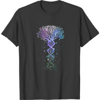 Dna Tree Life Earth Genetics Biologist Science T-shirt for Men — Mens T Shirts
