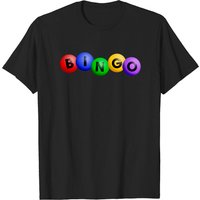 Bingo T-Shirt for Men in Black — Mens T Shirts