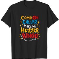 T-shirt Bingo Amusant pour Hommes en Noir