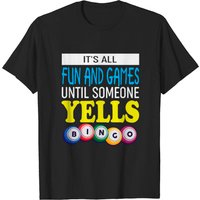 Funny Bingo Lover T-Shirt for Men