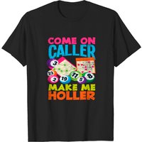 T-shirt Bingo Luck pour les amateurs de bingo en noir — T-shirts pour hommes