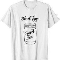 T-shirt Blood Type: Sweet Tea pour hommes