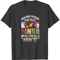 Sarcastic Bingo Player Humor Men's T-Shirt — Mens T Shirts