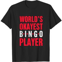 T-shirt Amusant pour Joueur de Bingo pour Hommes