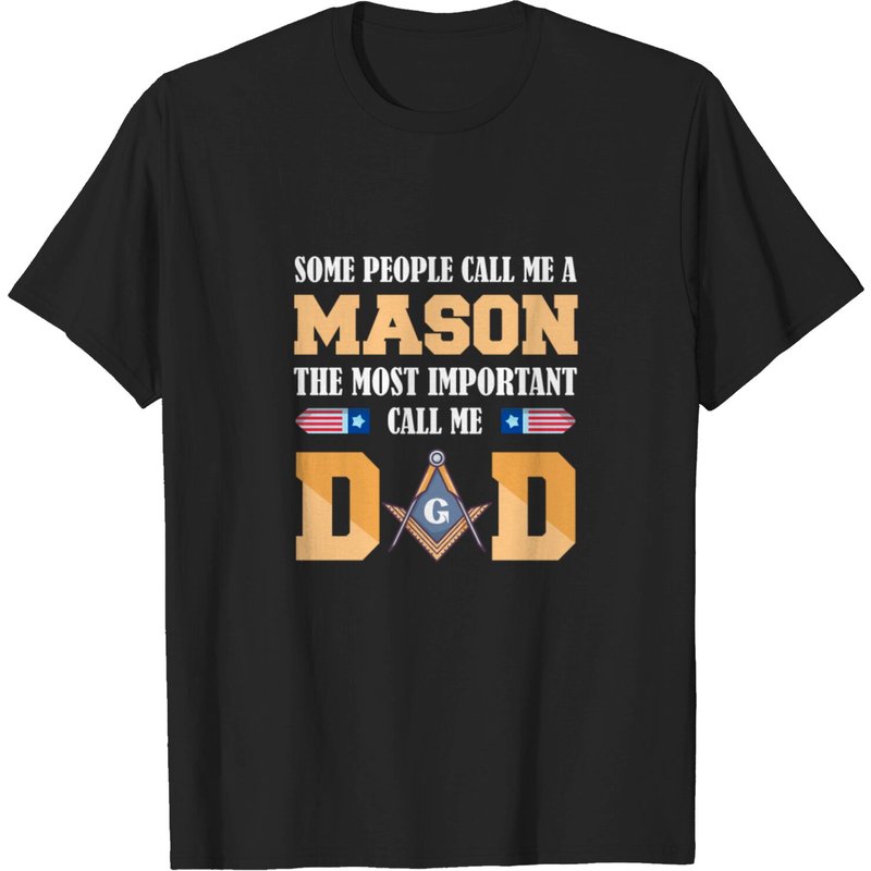 T-shirt Masonic DAD pour hommes — T-shirts pour hommes