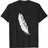 T-shirt Plume Blanche pour Hommes — T-shirts pour hommes