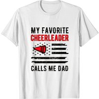 Cheer Dad Cheerleader Father T-Shirt for Men