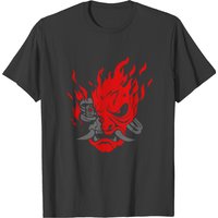 T-shirt Samurai Demon Cyberpunk 2077 pour hommes — T-shirts pour hommes
