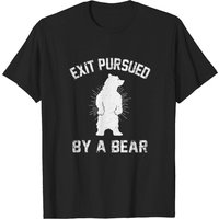 T-shirt pour hommes Exit Pursued By A Bear — T-shirts pour hommes