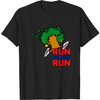 Ellen Run Forest T-Shirt for Men in Black