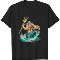 T-shirt Poseidon Mythologie Grecque pour Hommes