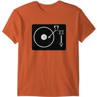 T-shirt Turn Table pour jeunes en orange