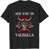 T-shirt Viking Mythologie Dieux de Valhalla pour hommes — T-shirts pour hommes