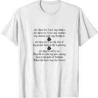 T-shirt Viking Prayer Lo There Do I See pour hommes — T-shirts pour hommes
