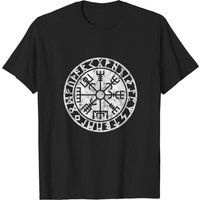 Vegvisir Iceland Compass Rune Viking T-shirt for Men