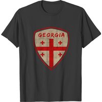 T-shirt pour hommes Georgia Vintage Emblem Tbilisi — T-shirts pour hommes