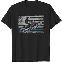 Snowmobile Winter T-Shirt for Men