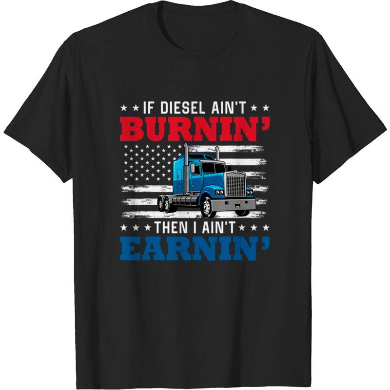 T-shirt de camionneur Diesel pour hommes — T-shirts pour hommes