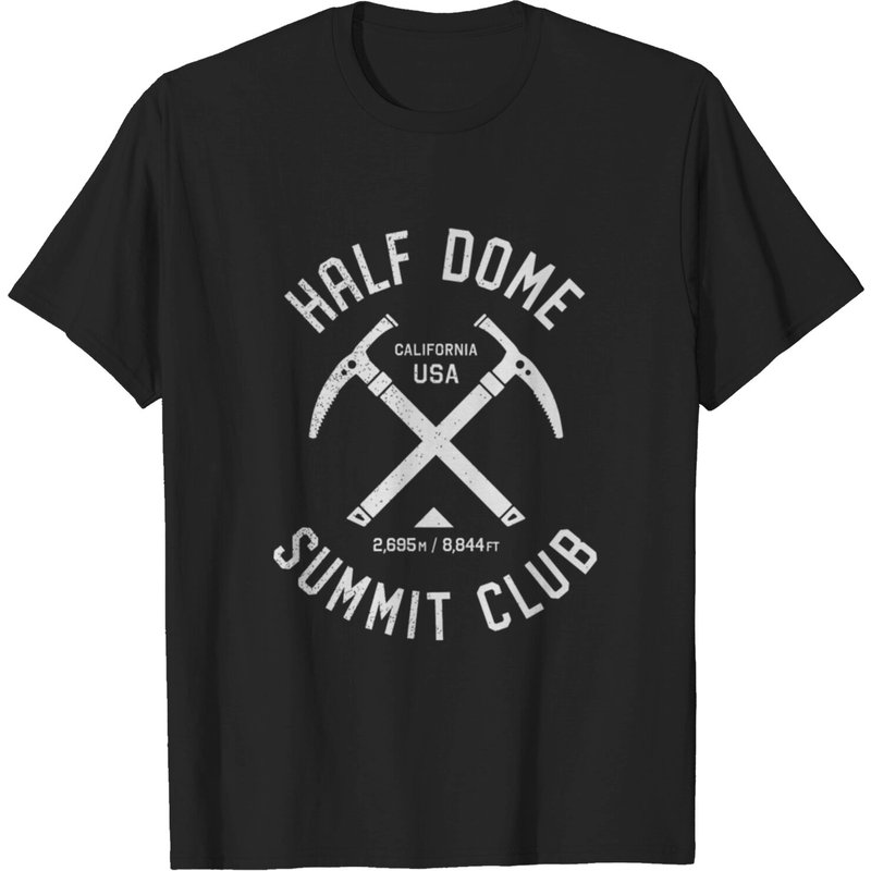 T-shirt pour hommes Half Dome Summit Club I Climbed Half Dome — T-shirts pour hommes