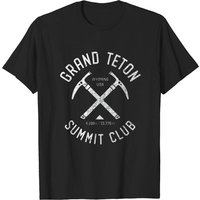 Grand Teton Summit Club I Climbed Grand Teton T-Shirt for Men