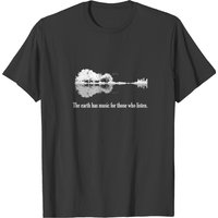 T-shirt pour hommes "La Terre a de la musique pour ceux qui écoutent — T-shirts pour hommes