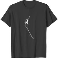 T-shirt Climber Montagne Escalade One Line Summit Boulder pour Hommes