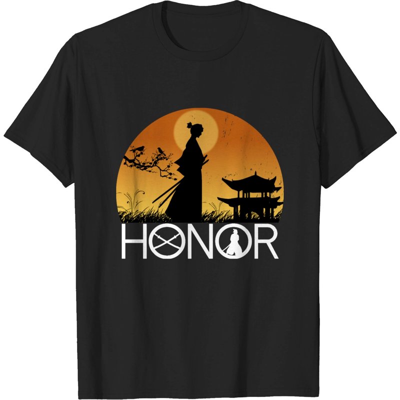 T-shirt Samurai For Honor pour hommes — T-shirts pour hommes