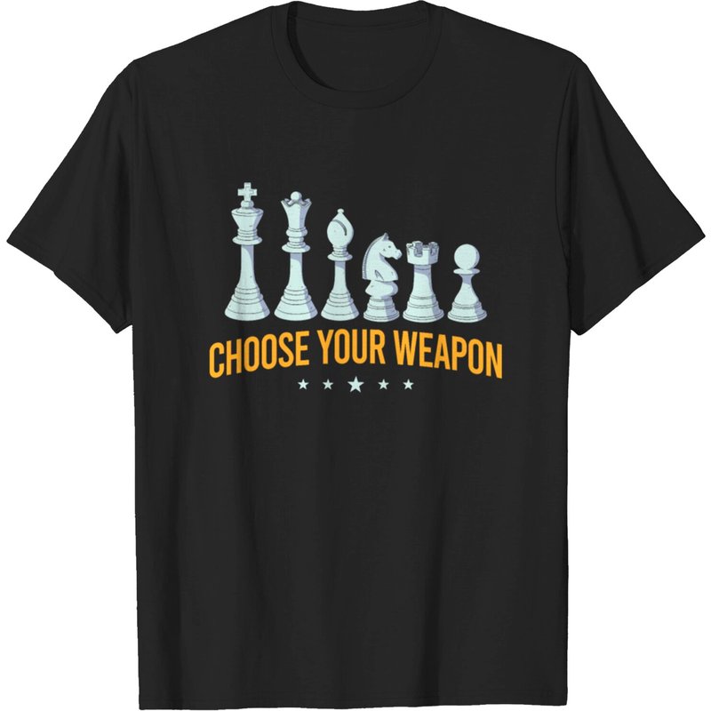 Chess, Chessplayer, Chess Lover T-shirt for Men — Mens T Shirts